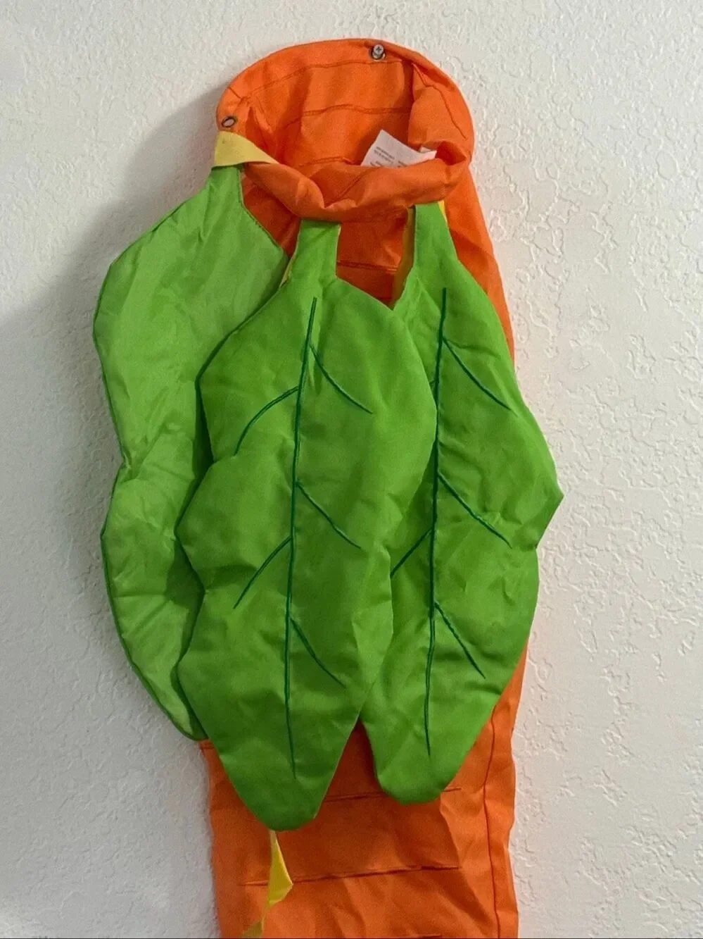 Pier 1 Imports Vintage Carrot Hanging Decoration Wind Sock